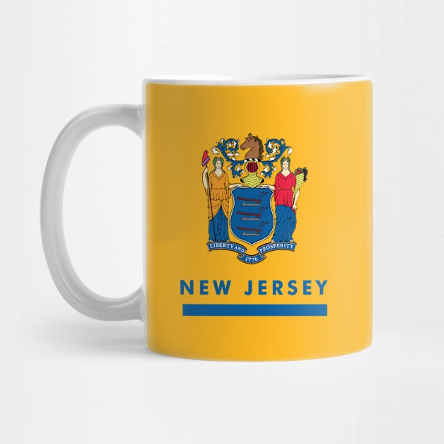 New Jersey State Flag by Rebus28